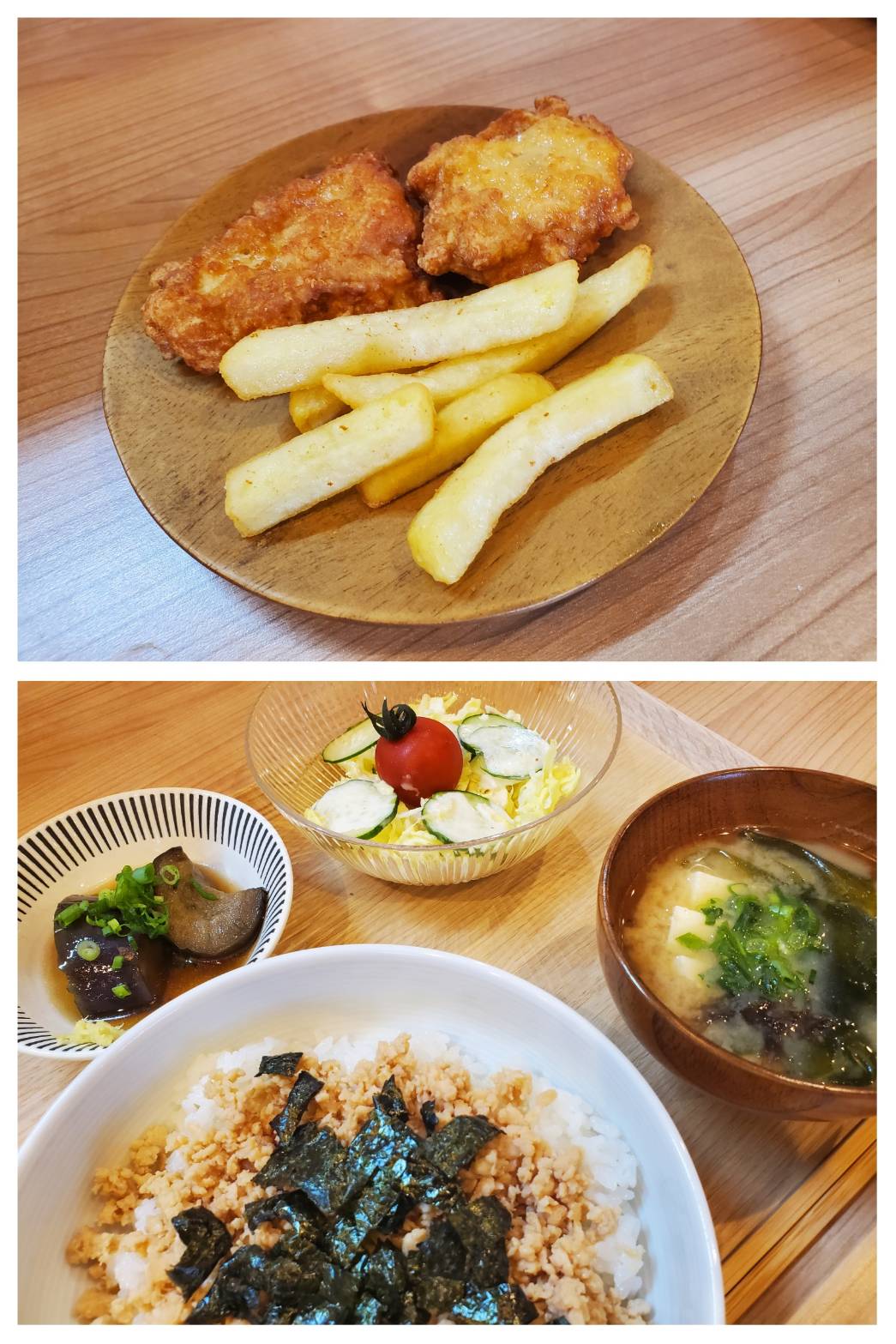 【都筑校】サクサクポテトとぽろぽろそぼろ！