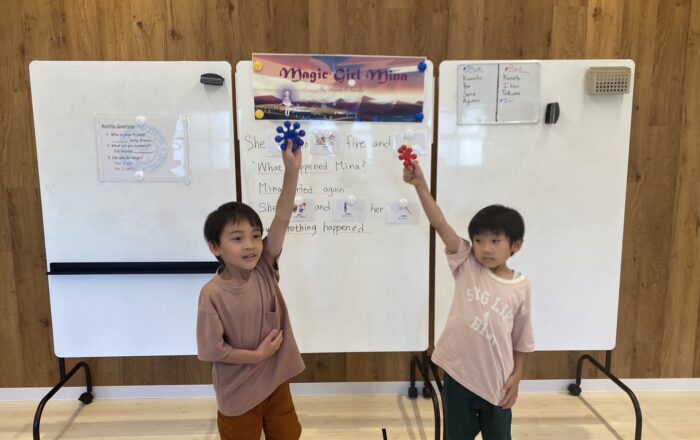 【都筑校】早押しクイズと魚釣りゲームの日！