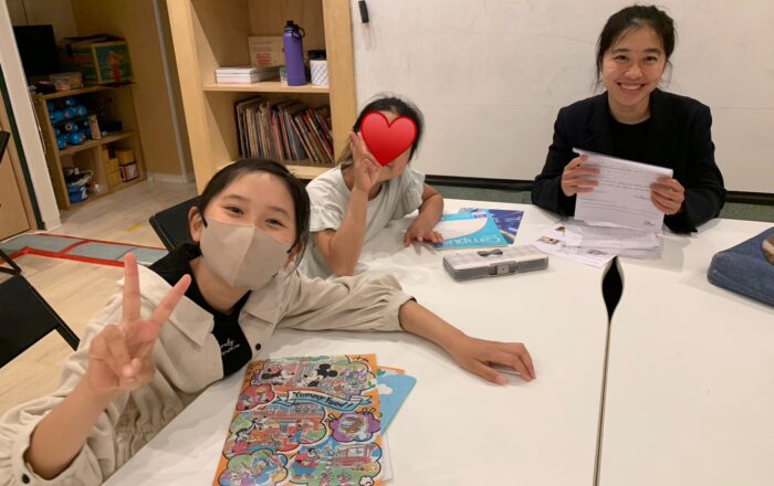 【青葉校】少人数でたくさんお話をしています♪