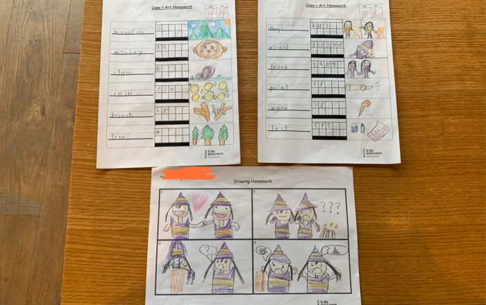 【青葉校】すばらしい宿題を提出してくれました！