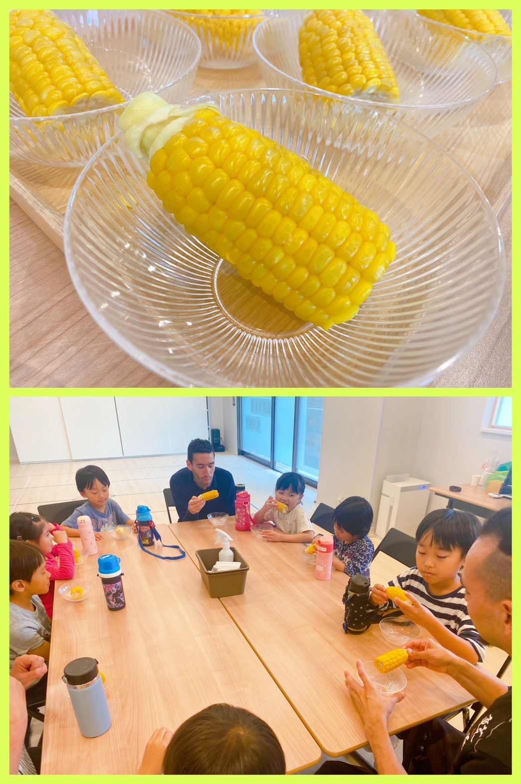 【都筑校】とうもろこし！