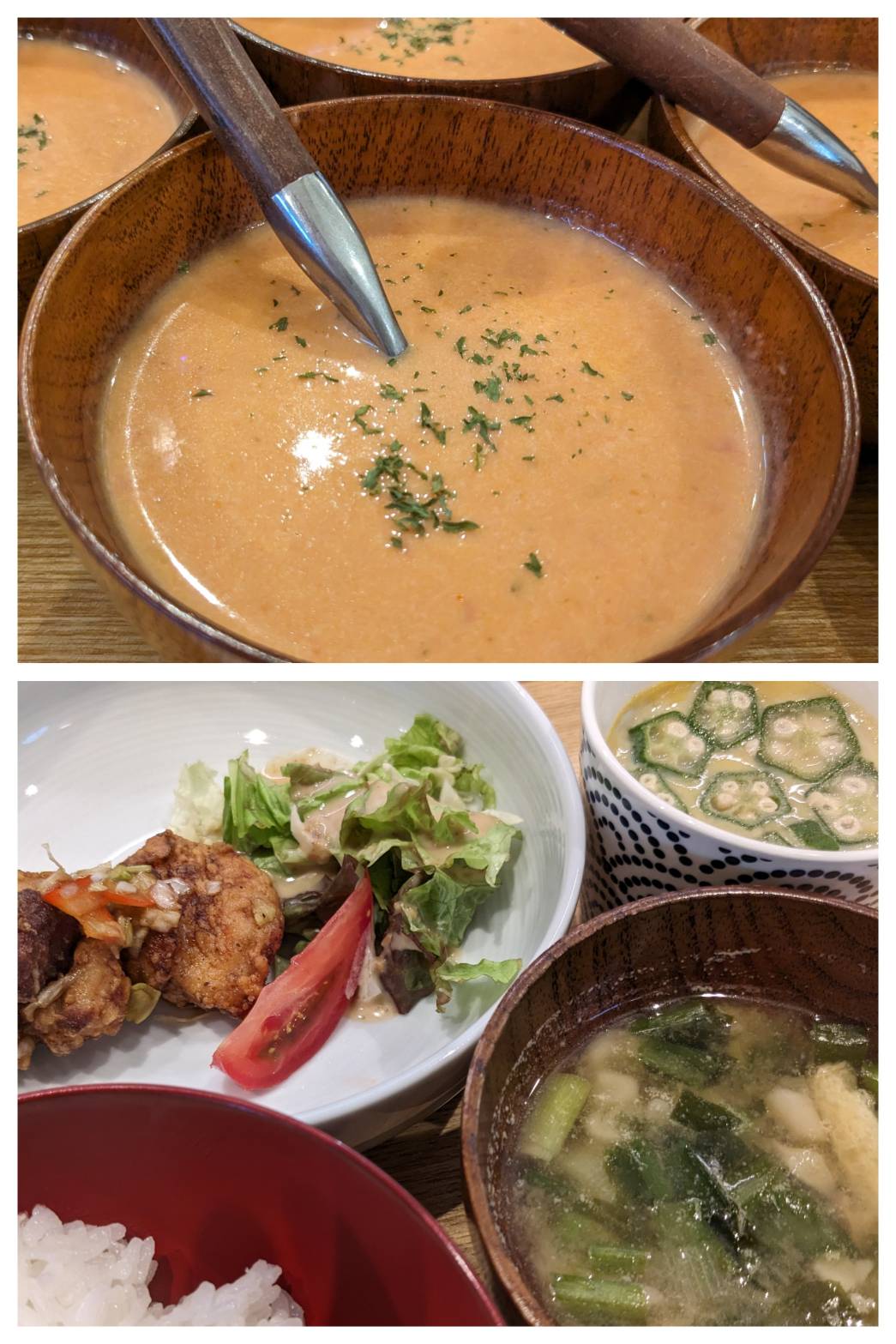 【青葉校】冷製トマトスープ