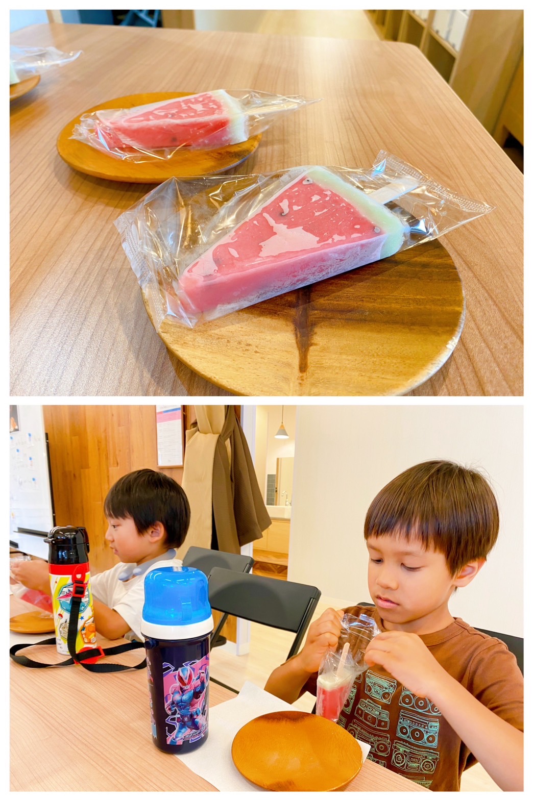 【都筑校】つめたーいスイカバー！