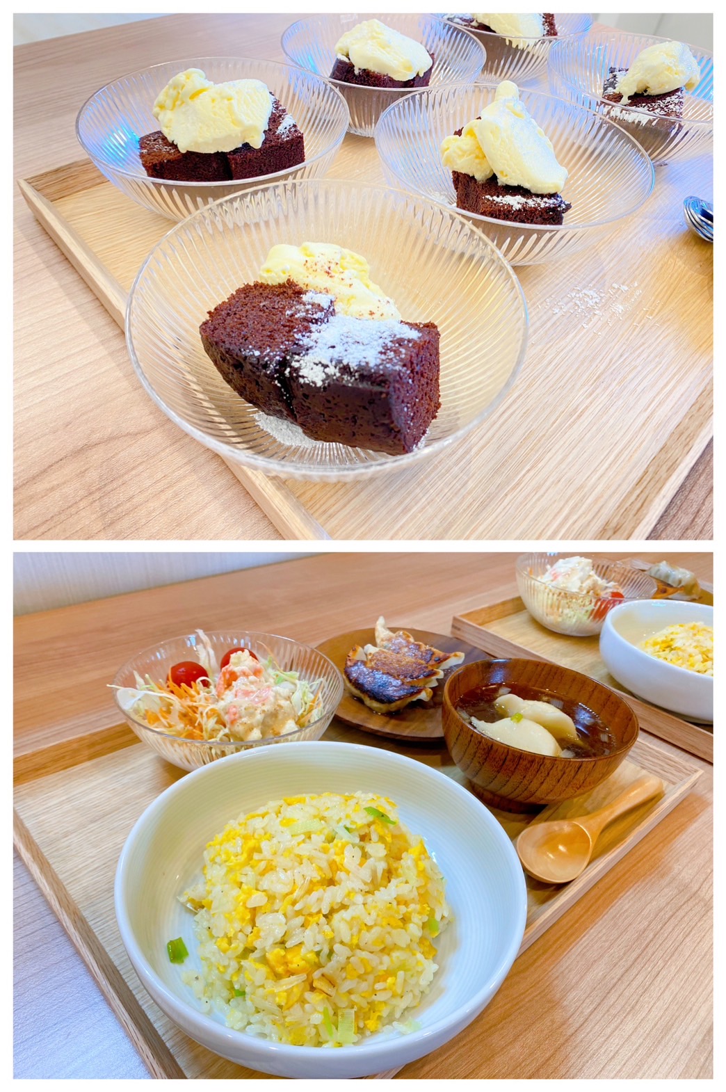 【都筑校】パウンドケーキと中華で♪