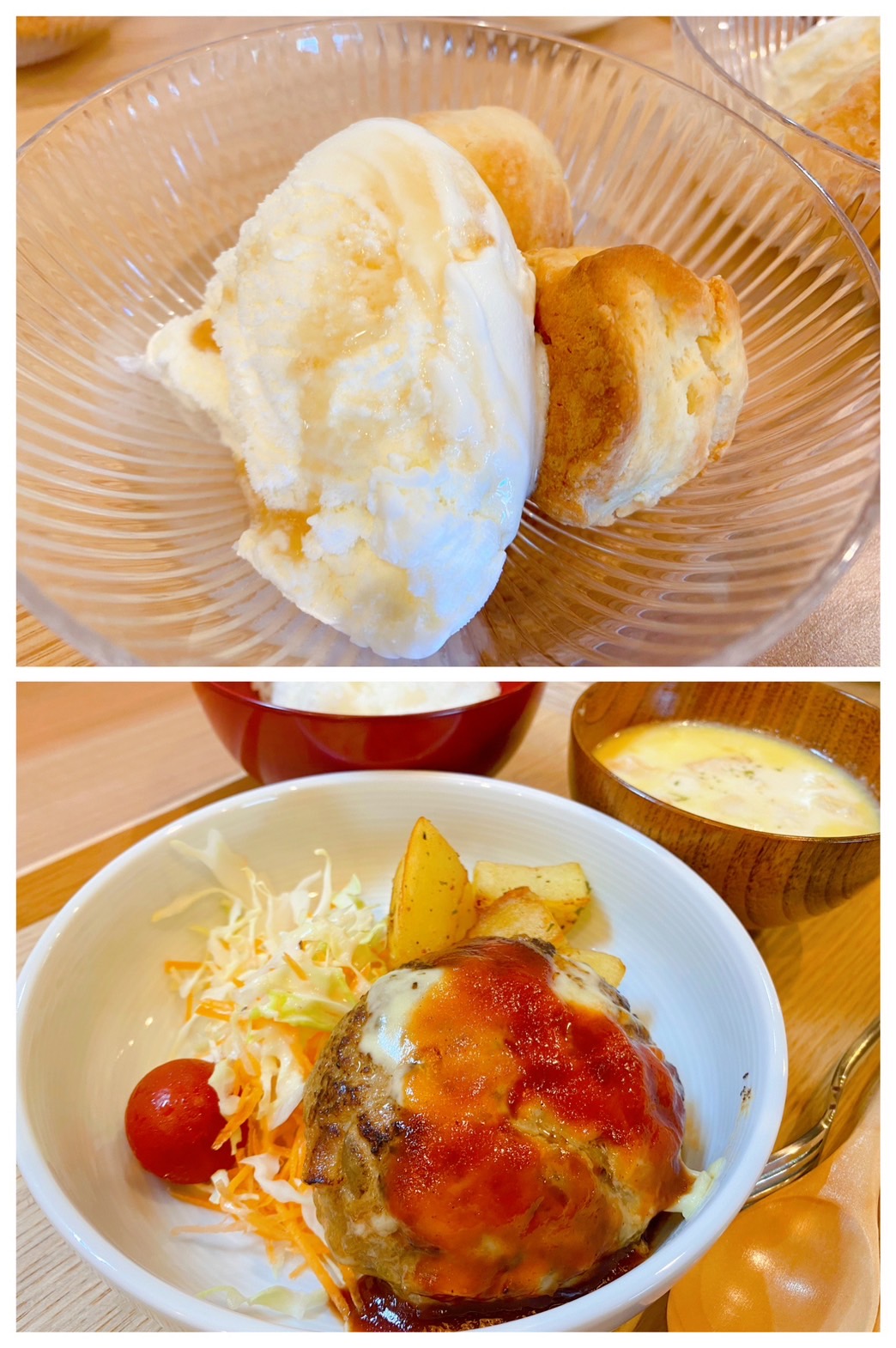 【都筑校】スコーンとハンバーグ！