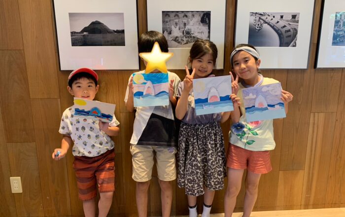 【青葉校】飛び出すサメを作ろう！サマースクール2日目