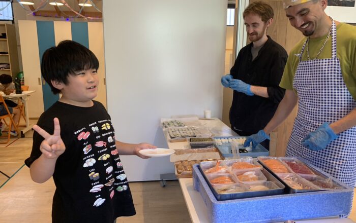 【青葉校】サマースクール2回目のすしデイ！