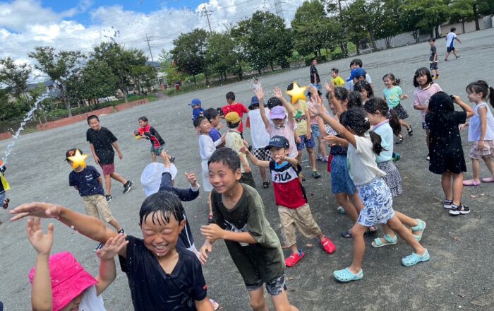 【青葉校】サマースクール2回目のウォーターデイ！