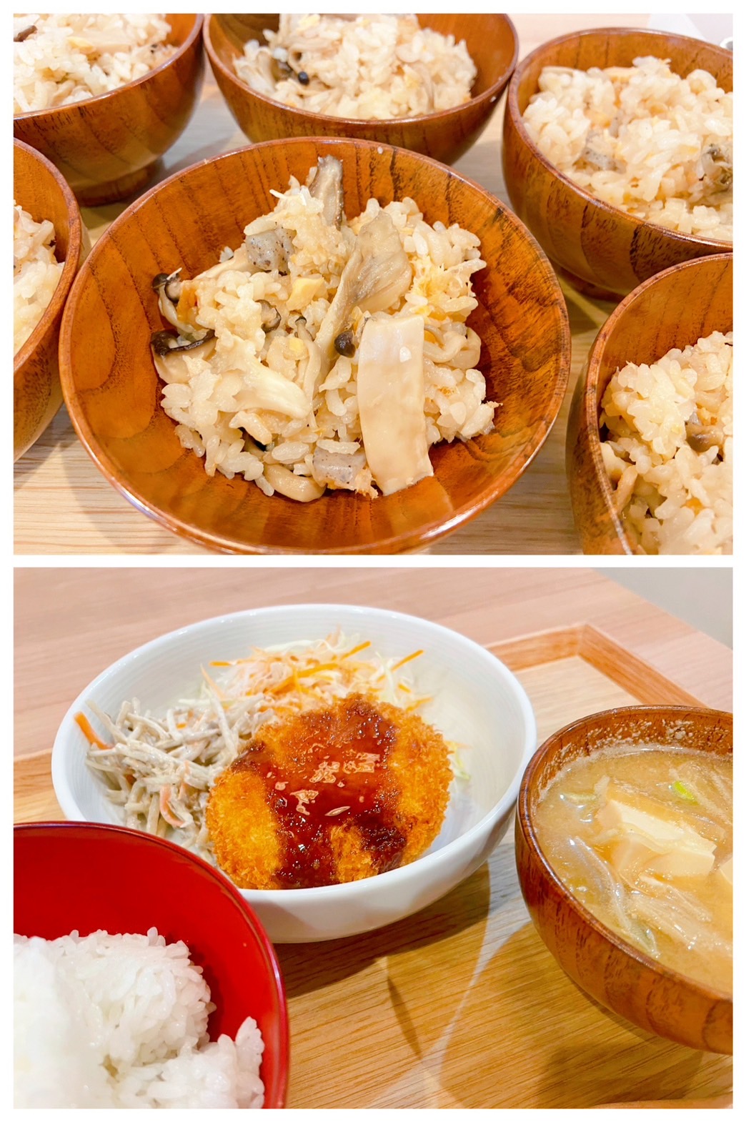 【都筑校】秋が感じられる鮭