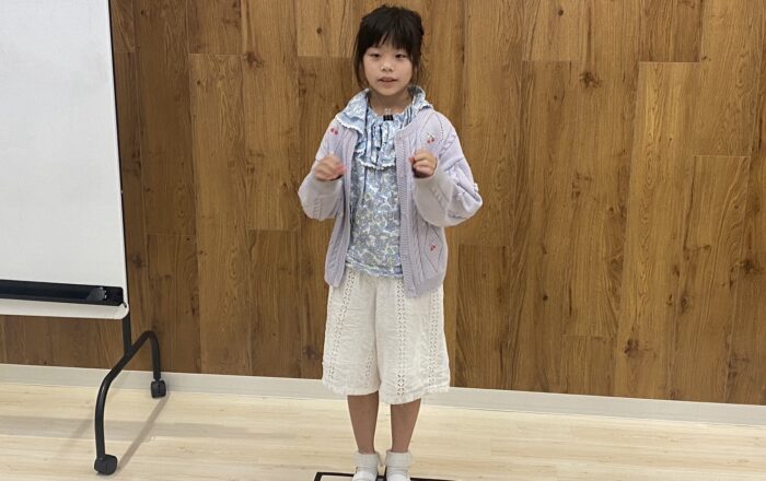 【都筑校】スピーチの練習！