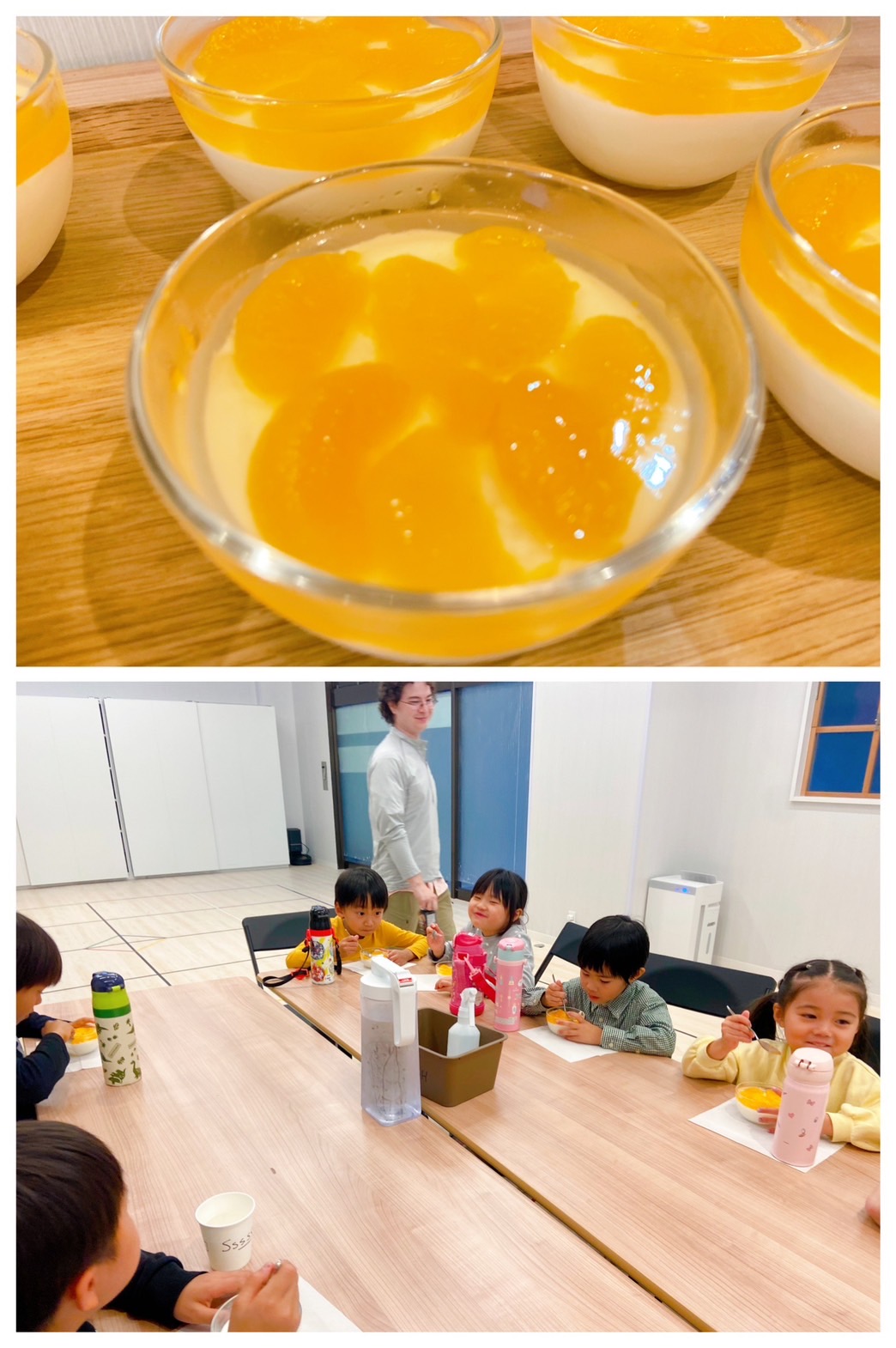 【都筑校】プリン？ゼリー？はたまたヨーグルト？