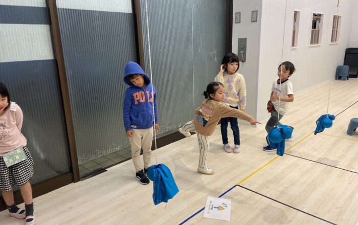 【都筑校】新しいジップラインゲーム！