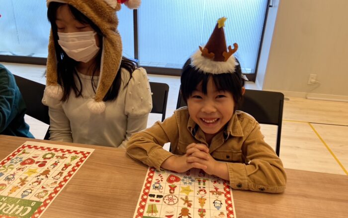 【都筑校】クリスマスビンゴ！
