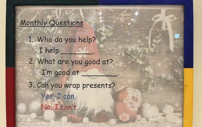 【青葉校】新しいQ&A（質問と回答）の練習をしています！