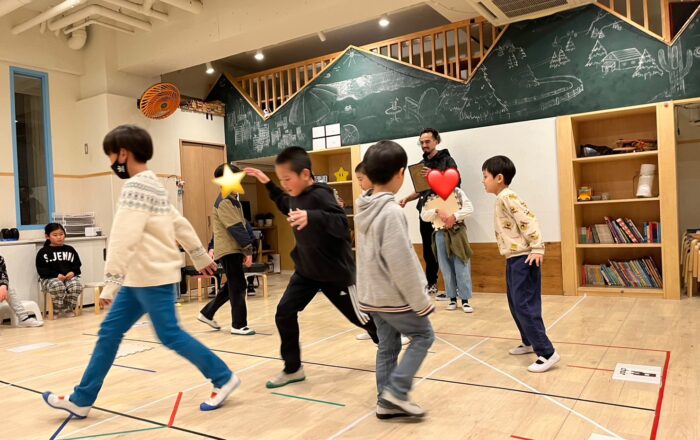 【青葉校】”Four Corners”単語ゲームをやりました！