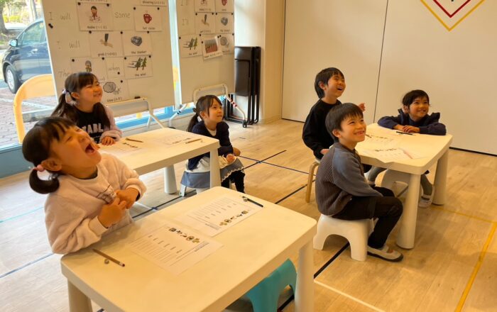 【青葉校】プレクラスでは五感につい学んでいました！